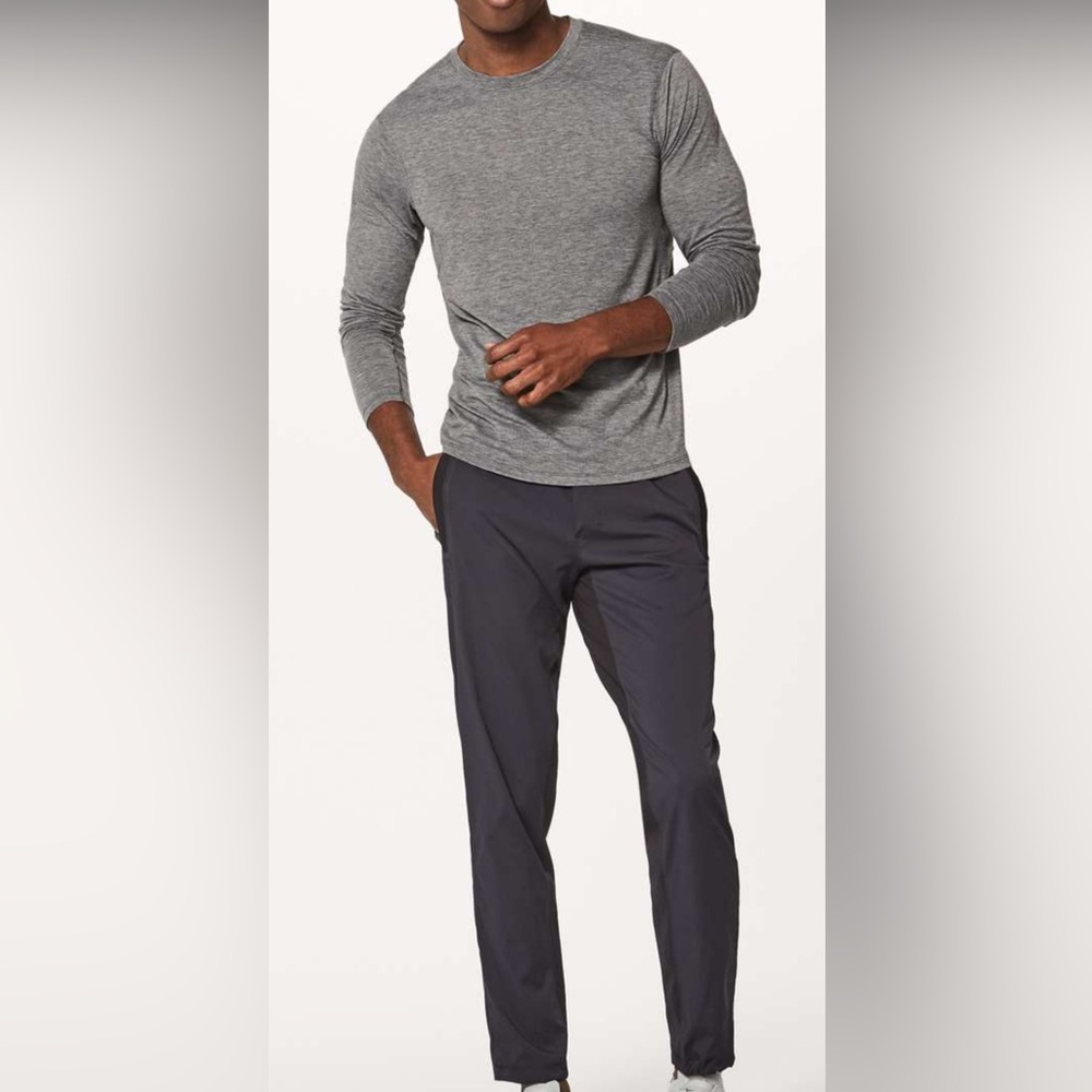 Men Lululemon Black Great Wall pants